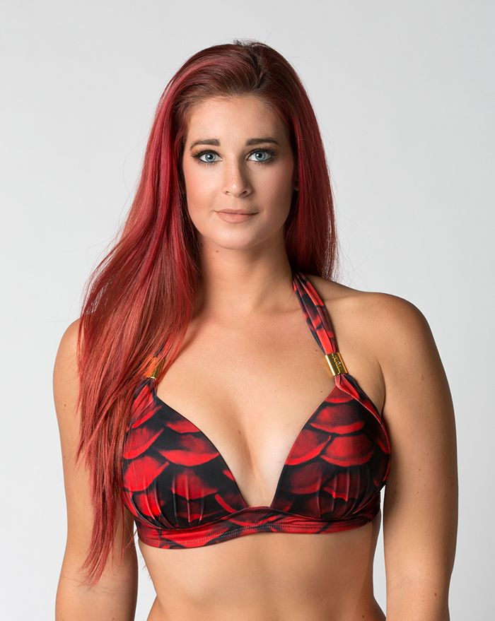Red Sea Padded Halter Top