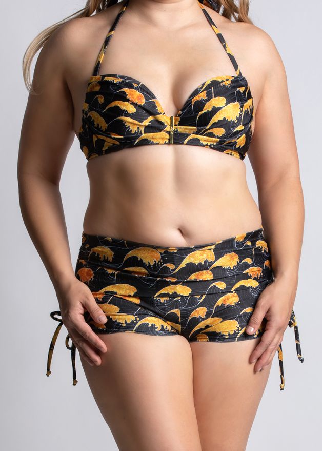 Sea of Gold Brizo Padded Bandeau Bikini Top